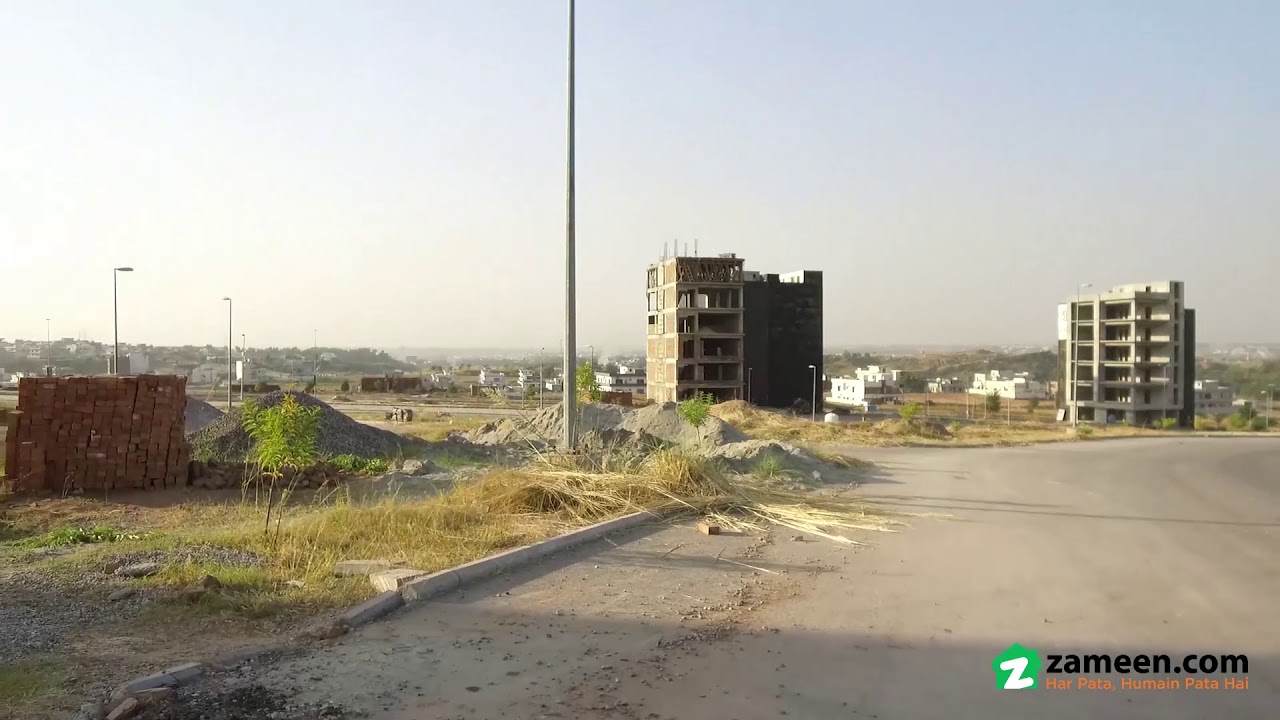 6 MARLA COMMERCIAL PLOT FOR SALE IN PHASE 5 CENTRAL COMMERCIAL DHA ISLAMABAD