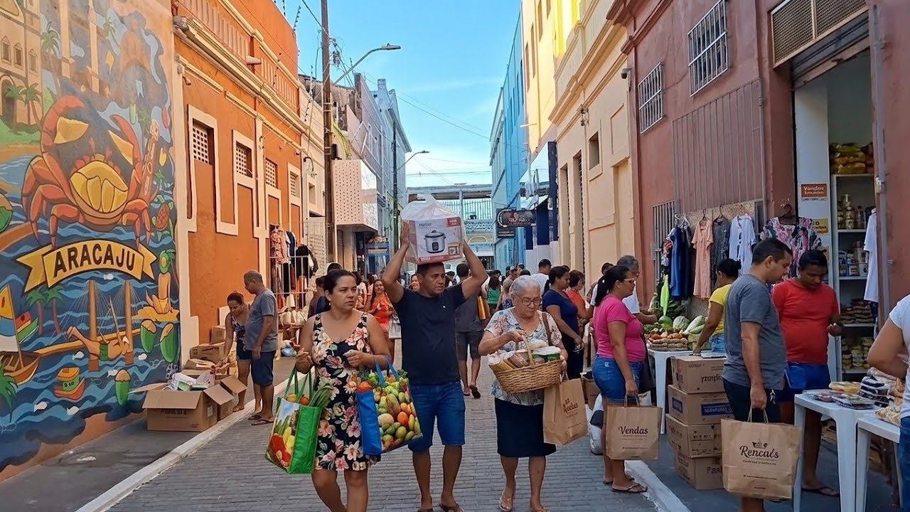 Centro De ARACAJU  Hoje depois dos 171 Anos da CIDADE. 
