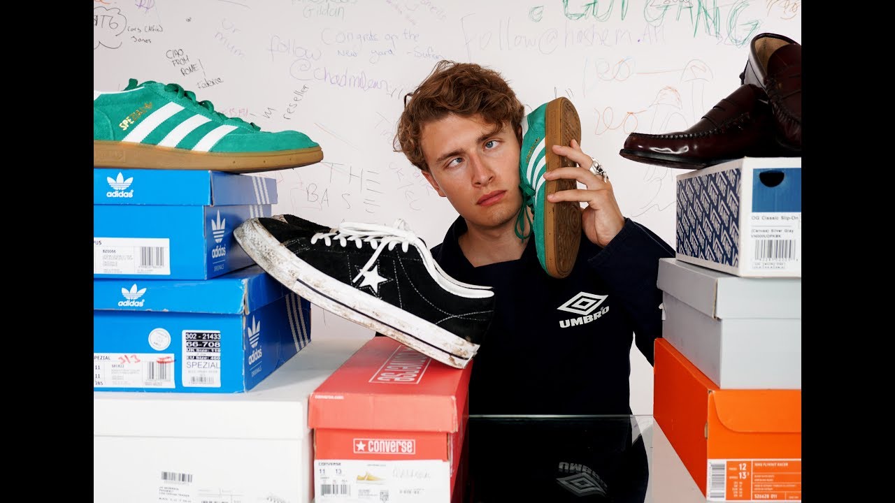 20 YEAR OLD'S CRAZY £420 SNEAKER COLLECTION!!! (IT'S SHIT)
