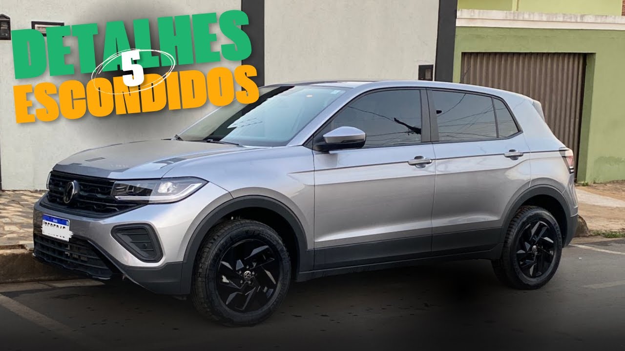 5 CURIOSIDADES que Pouca Gente Sabe da VW T-Cross SENSE 25/26