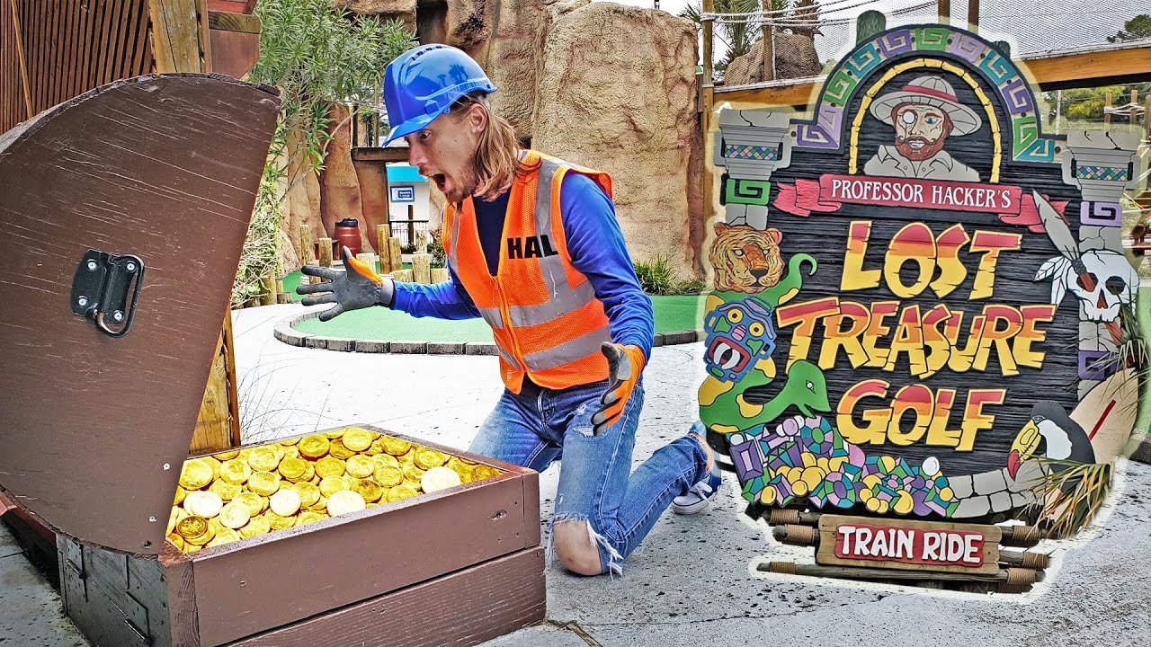 Treasure Hunt Mini Golf with Handyman Hal