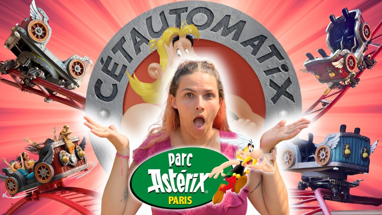 Je teste ENFIN la NOUVELLE ATTRACTION du Parc Astérix: CÉTAUTOMATIX