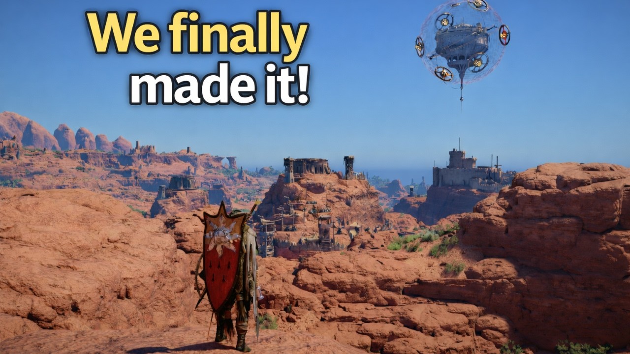 We Finally Made It To The Crimson Desert...