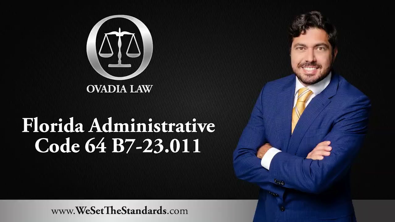 5 Florida Administrative Code 64 B7-23.011 Misconduct and Negligence in Massage Therapy