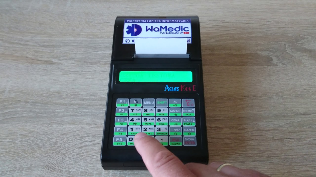 Kasa fiskalna Aclas Kos E