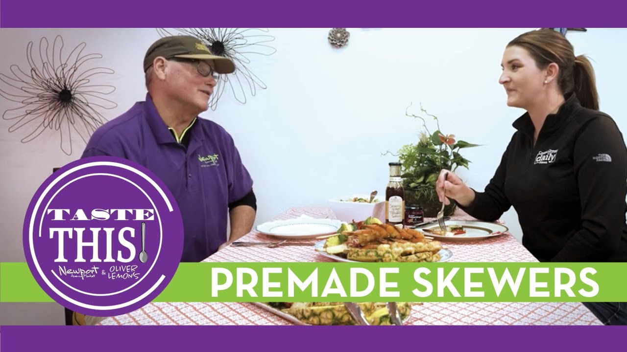 Premade Skewers at Newport Ave. Market