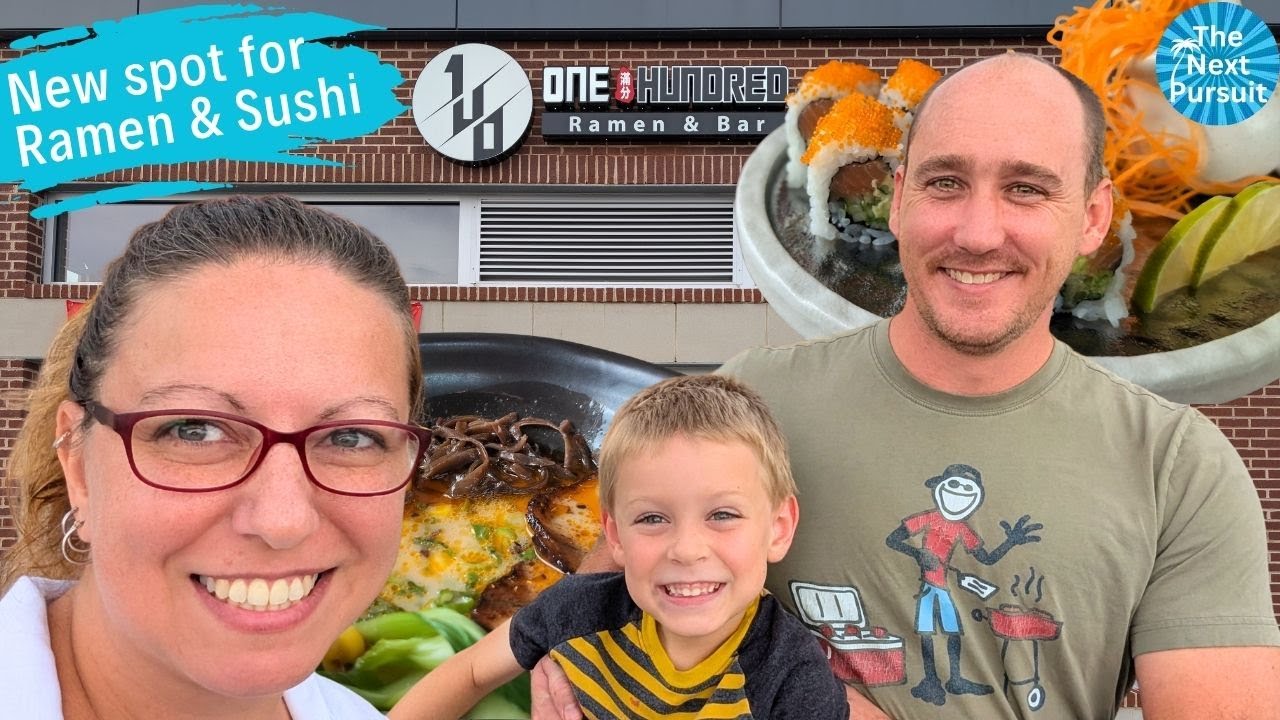100 Ramen & Bar Review! New Restaurant by Hamilton Place + A Wienermobile Sighting!