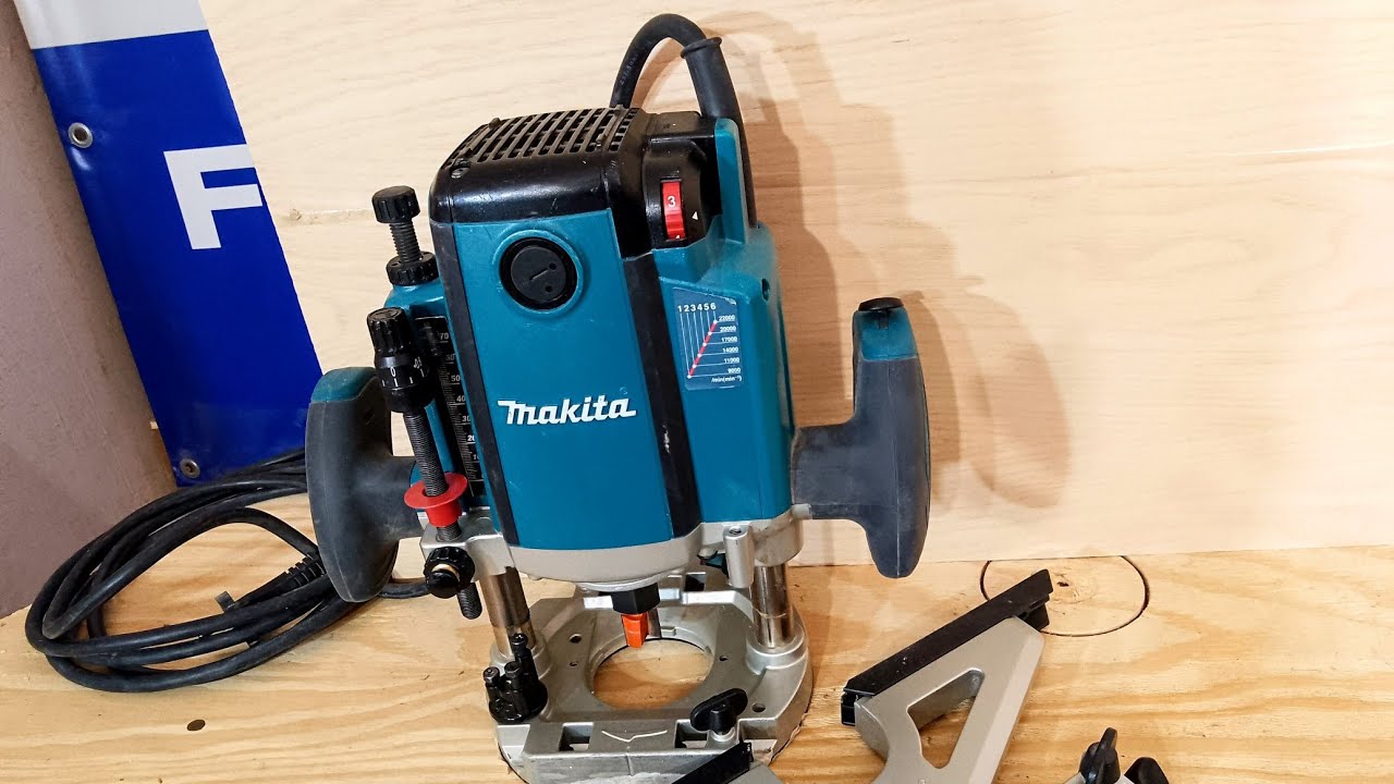 Makita RP 2300 FC, elettrofresatrice. 2ª parte: prova e considerazioni finali.
