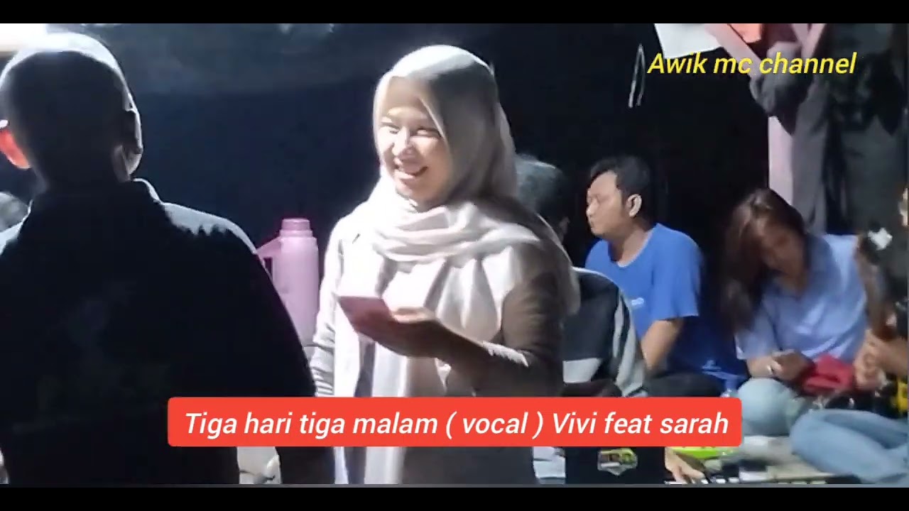 SESI LATIHAN.. RIA BONITA 3 HARI 3 MALAM cover Vivi feat sarah 