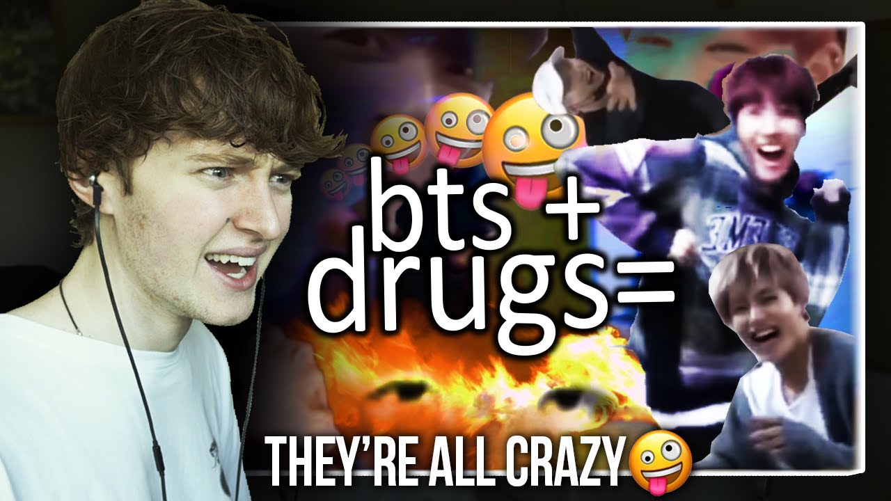 THEY'RE ALL CRAZY! (BTS + Drugs = This Video | Reaction/Review)