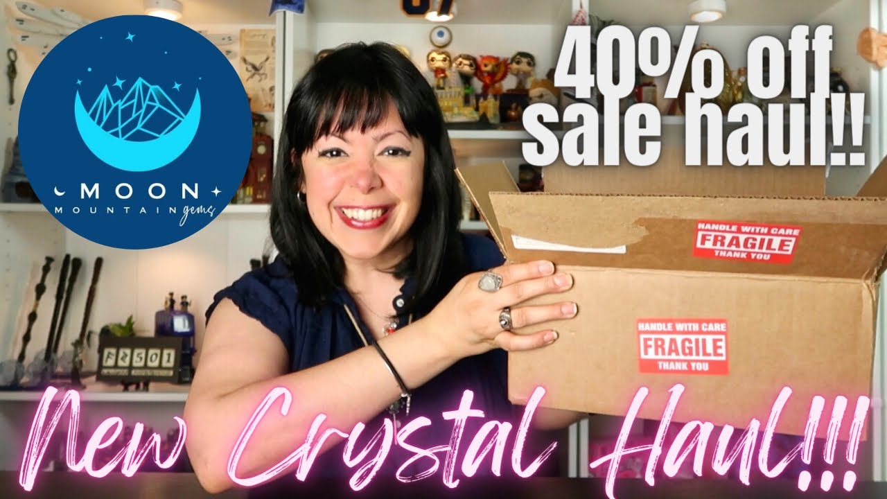 💜NEW CRYSTAL HAUL!! | MoonMountainGems💜