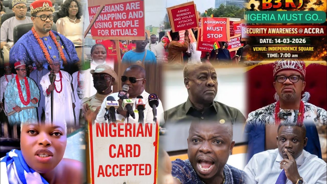 Ghana is deporting all Nigerians with their demonstration on the 14th of this month