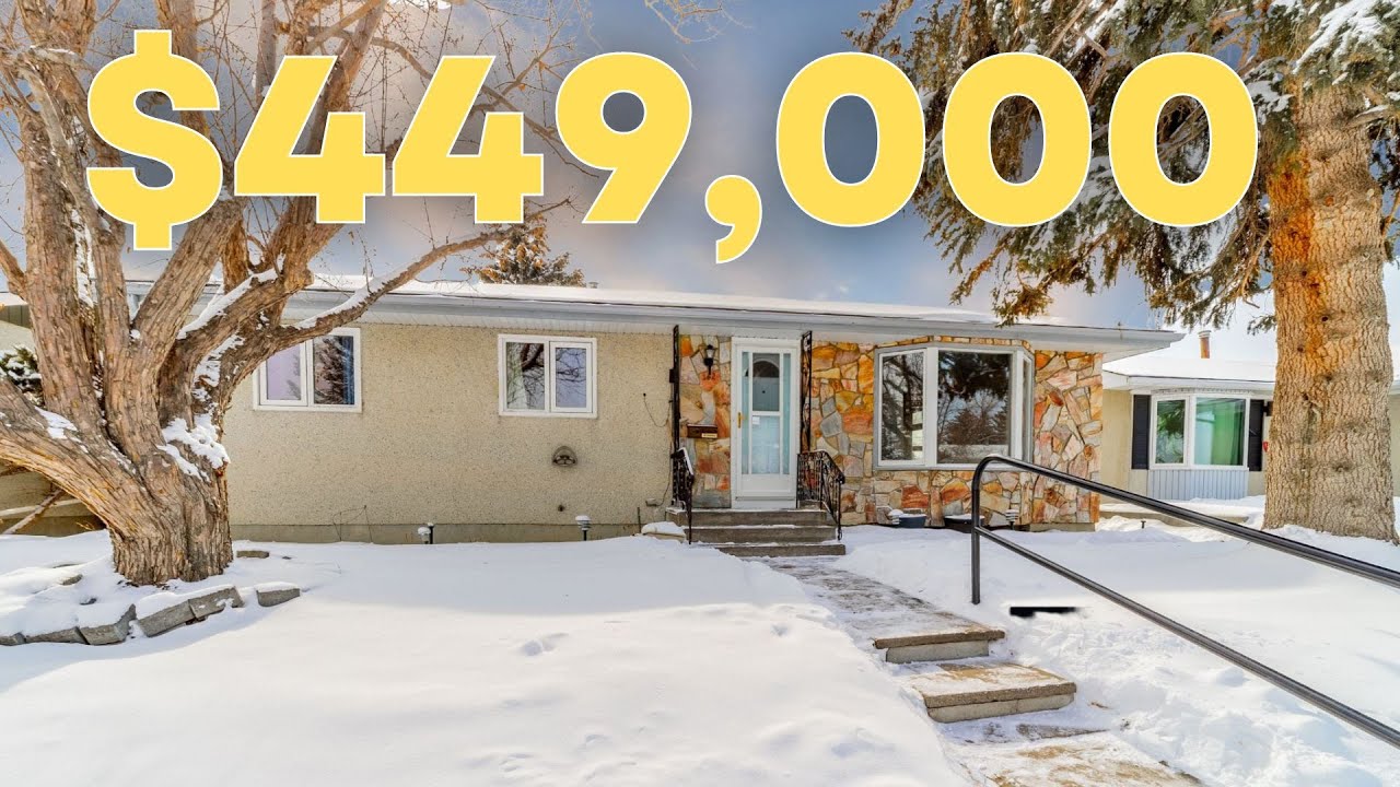 Tour inside this $449,000 Bungalow - Marlborough Calgary AMAZING value