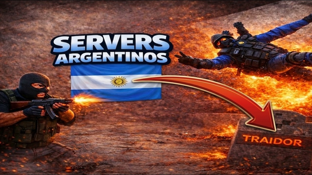 Entré a SERVERS ARGENTINOS en el Counter Strike y PASÓ esto... 👀