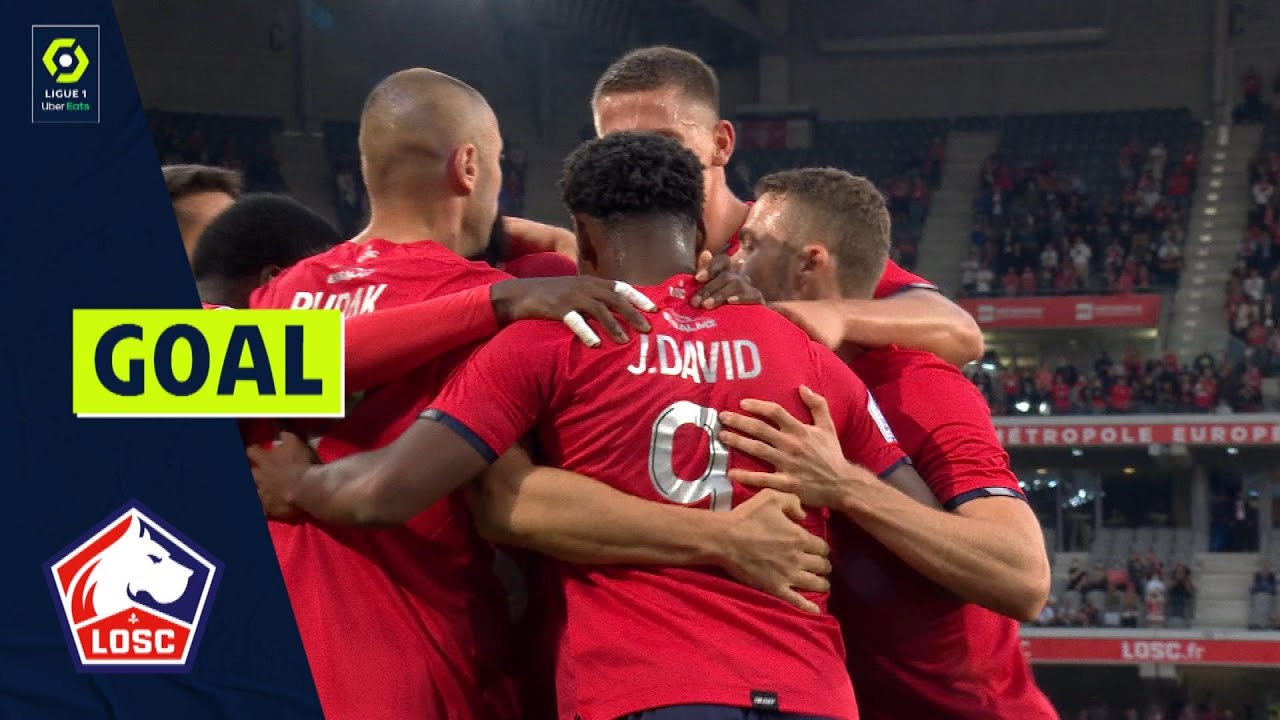 Goal Jonathan Christian DAVID (31' - LOSC) LOSC LILLE - STADE DE REIMS (2-1) 21/22