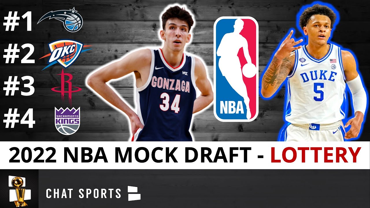 NBA Mock Draft 2022 Post-Lottery: Magic Draft Chet Holmgren At #1, Thunder Take Paolo Banchero #2