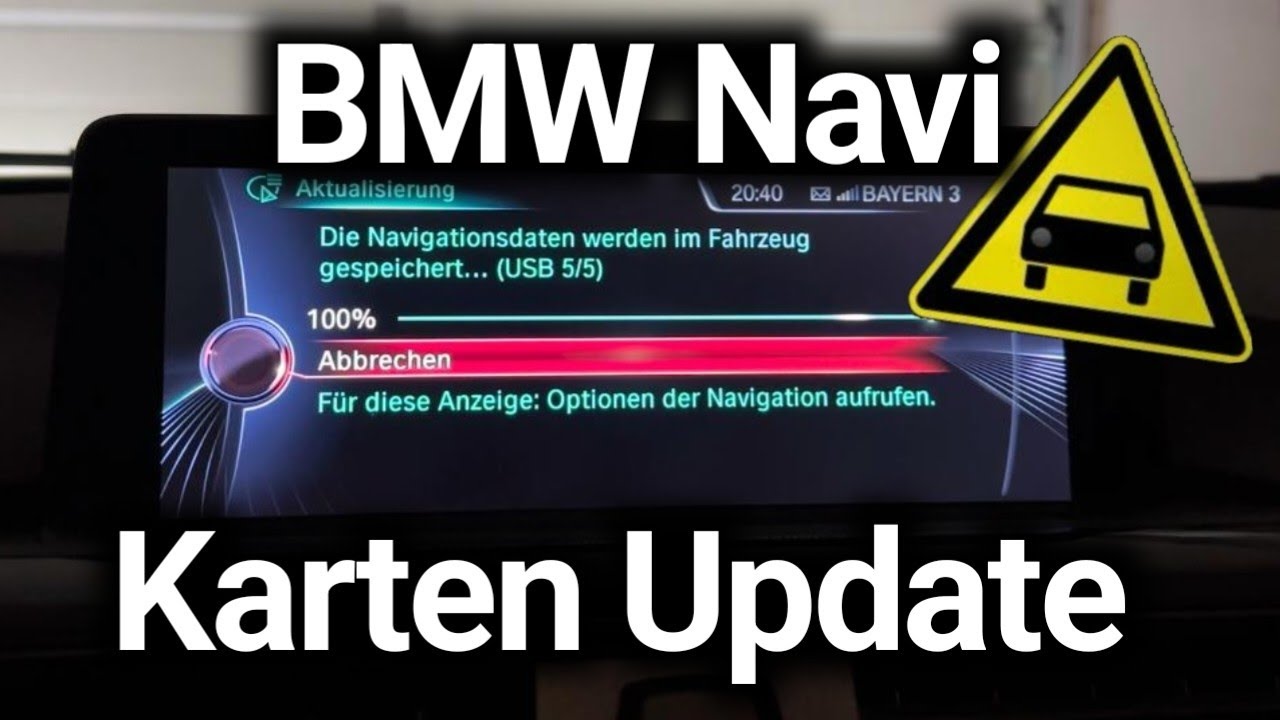BMW Navi Update über USB - Navi Karten Update - einfach & schnell - Anleitung 🗺️🌍✅