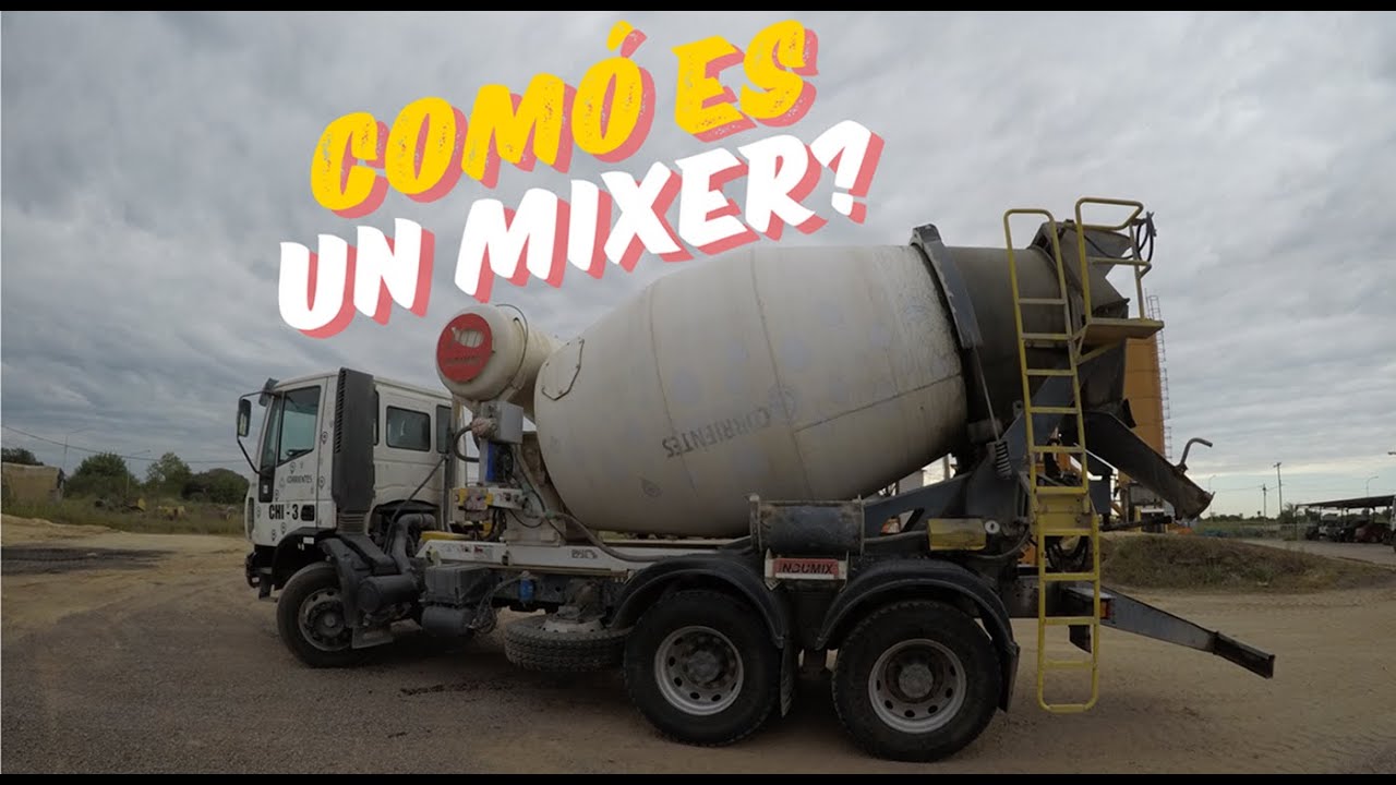 COMÓ ES UN CAMIÓN MIXER/HORMIGONERA! | Sebass Olivares