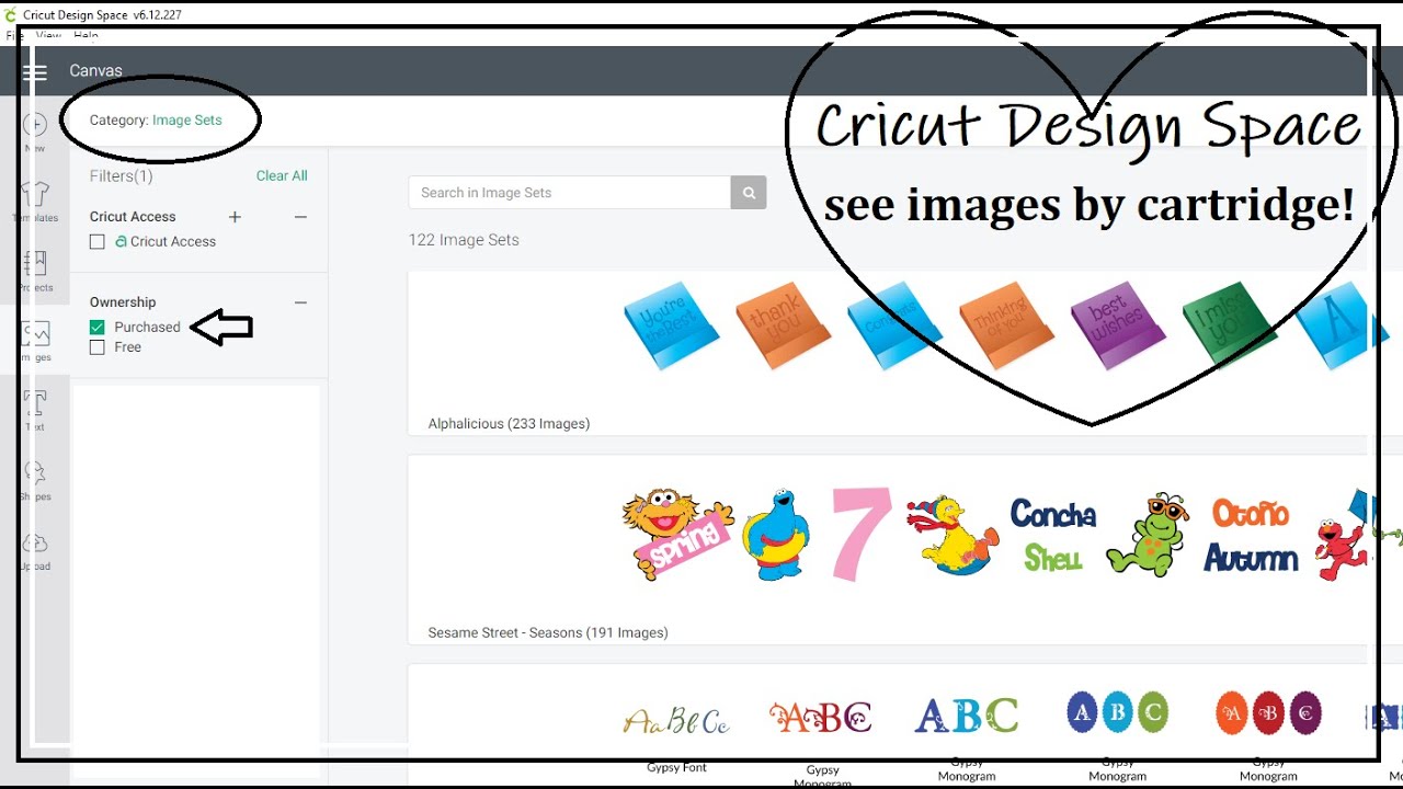 Easy Way to Find your Linked Cartridges in Cricut Design Space!