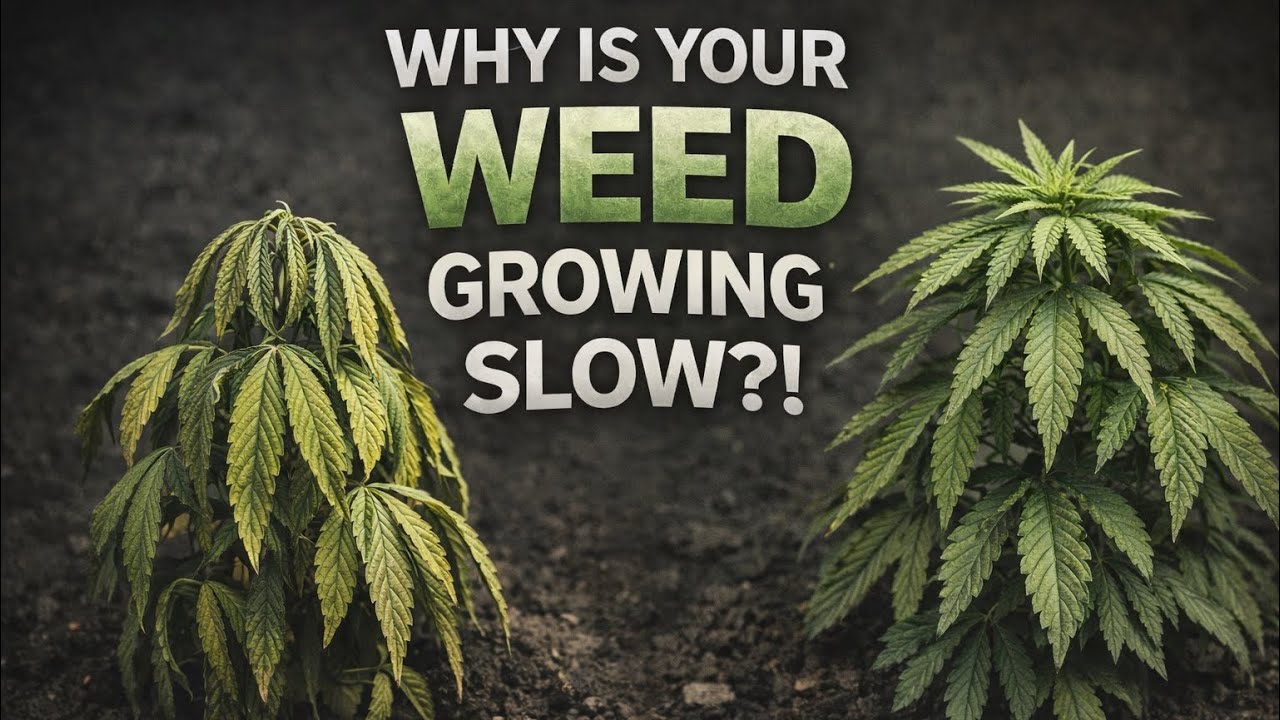 Why Cannabis Plants Suddenly Stop Growing