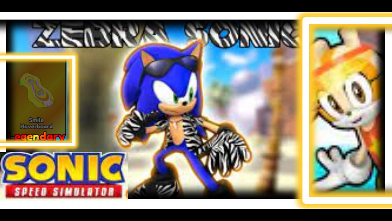 Sonic Speed Simulator Part 6 , Unlocking Zebra Sonic, Riders Cream And More