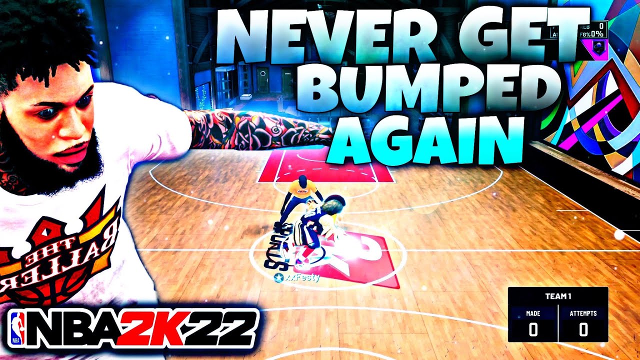 HOW TO NOT GET BUMPED IN NBA 2K22...THIS WILL IMPROVE YOUR MOVEMENT AND MAKE YOU UNGUARDABLE 😈