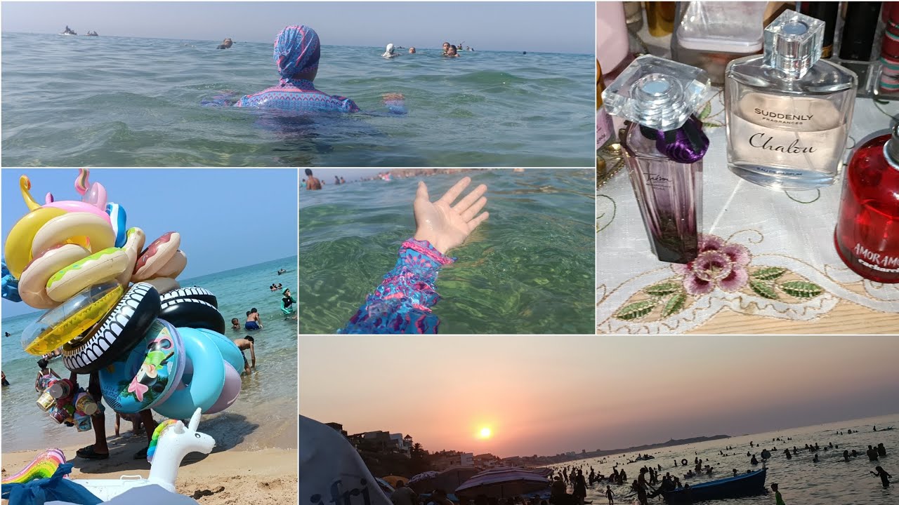 فلوڨ ثالث يوم في البحر🏊 ليوم شكون جات عندي ❤️ الكور المفضلة عندي🥰#وهران #العيون #تروفيل 