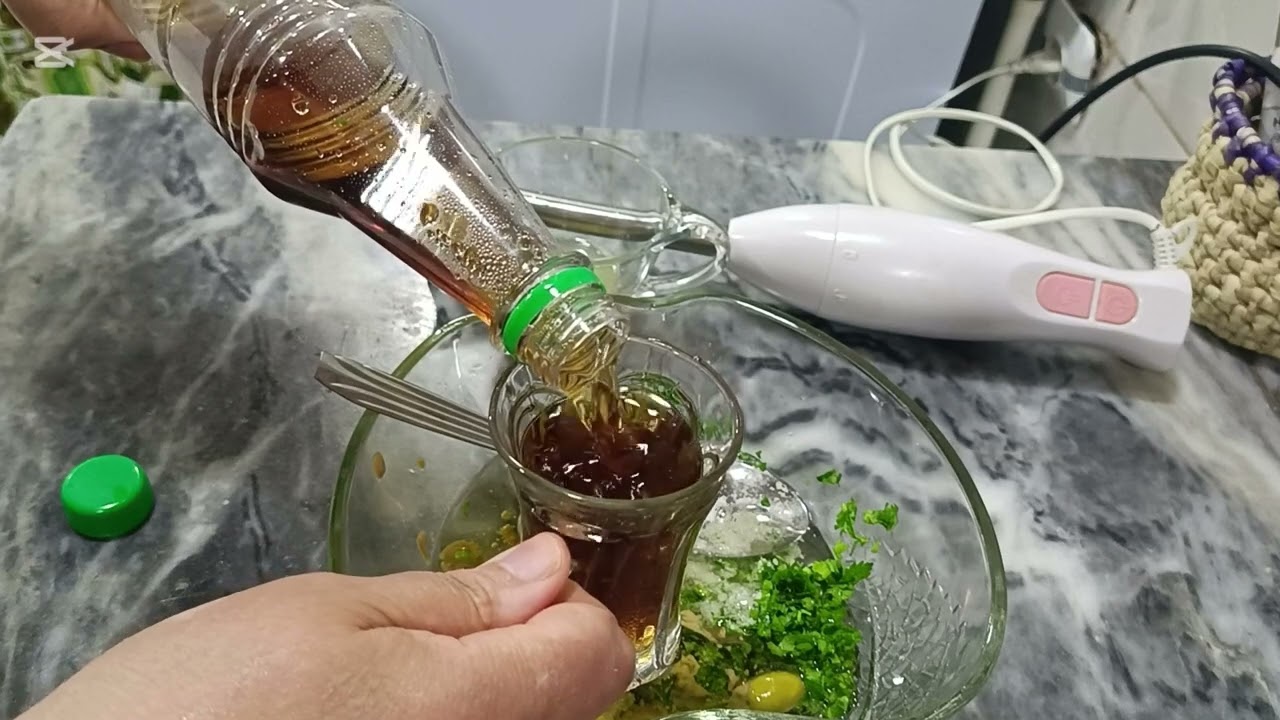 صوص السلاطة  la vinaigrette +انترو رمضااان 🌙🌙