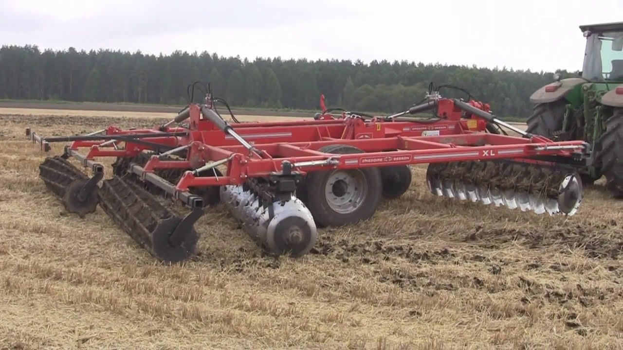 Трактор John Deere 7830  + Gregoire Besson XL 4,8м