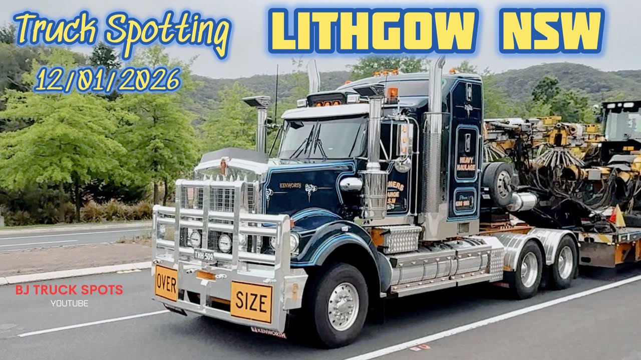 Truck Spotting Lithgow NSW Australia 12/01/2026 #trucking 
