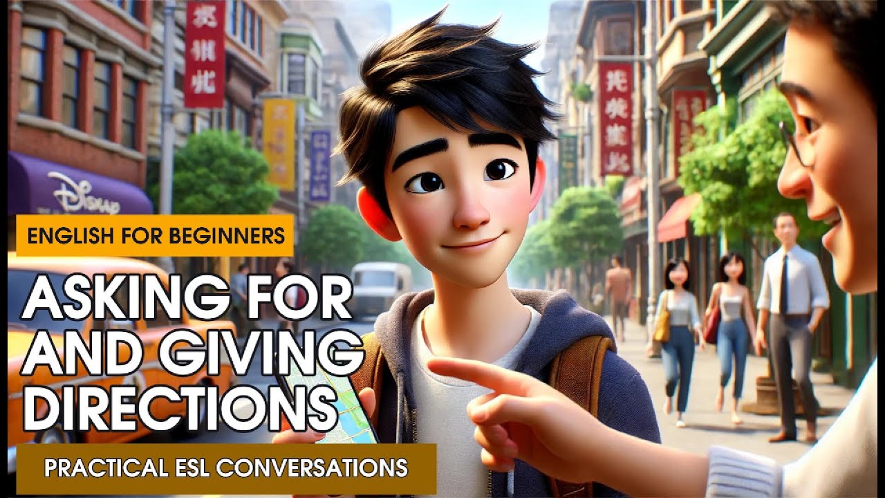 How to Ask for Directions in English | ESL Conversations for Beginners