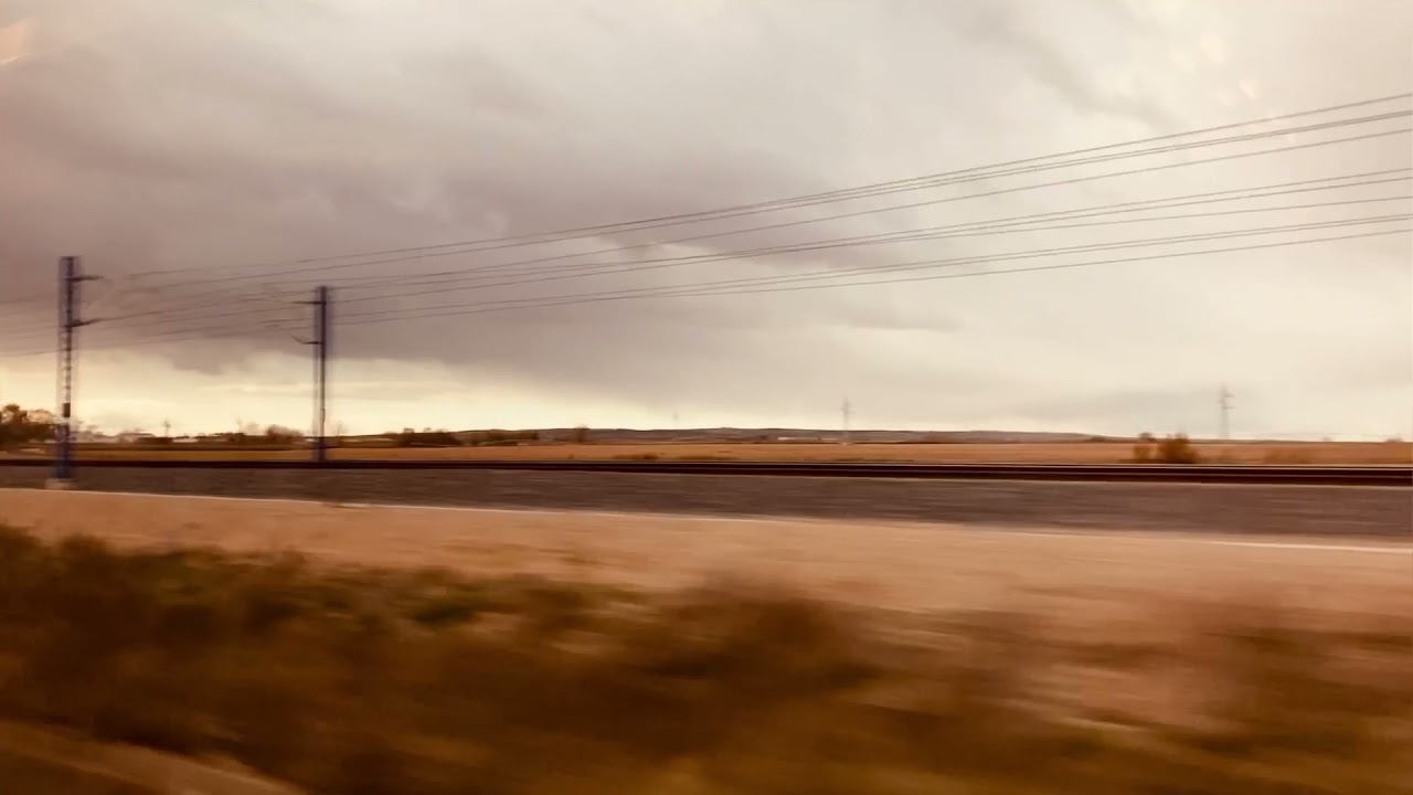 Madrid train- white noise