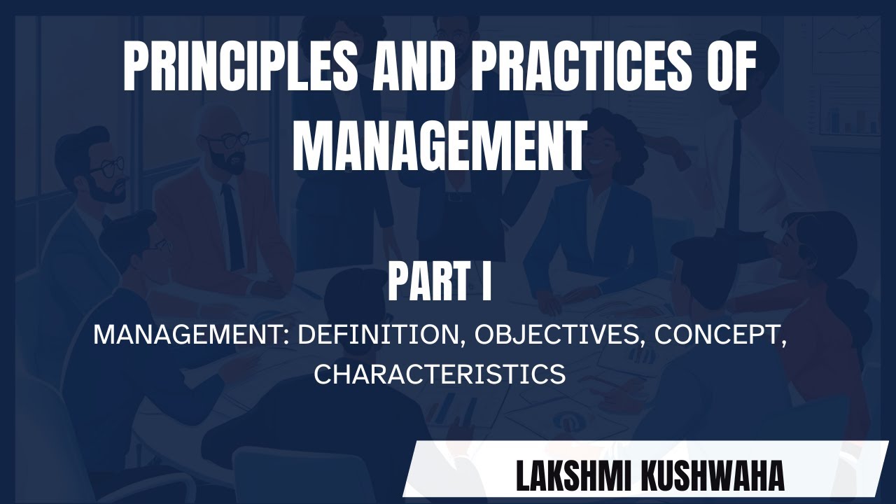 Principles and Practices of Management - Part I #ugcnet #cuet #ntaugcnet #labourwelfare #management