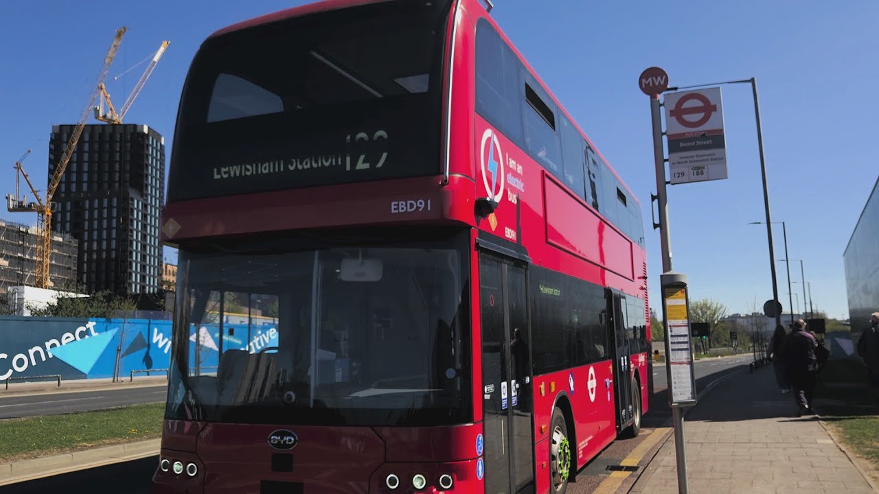 *First day of extension* Go Ahead London EBD91 LF74TXN route 129