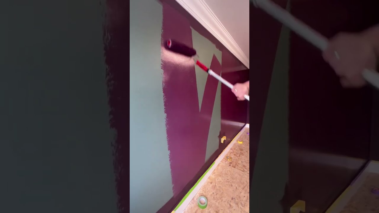 how to apply acrylic Durable matt paint 