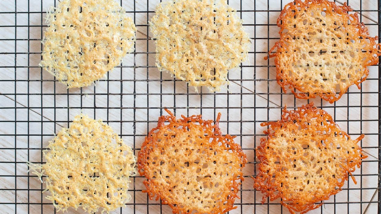 Easy Homemade Parmesan Crisps (Frico) Recipe - Make With Any Grated Cheese - EatSimpleFood.com