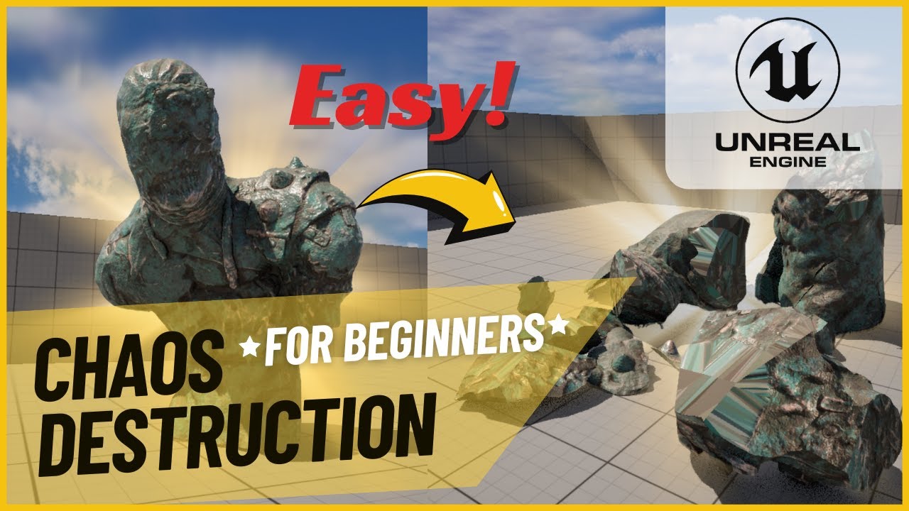 Unreal Engine 5 - Chaos Destruction: for Beginners
