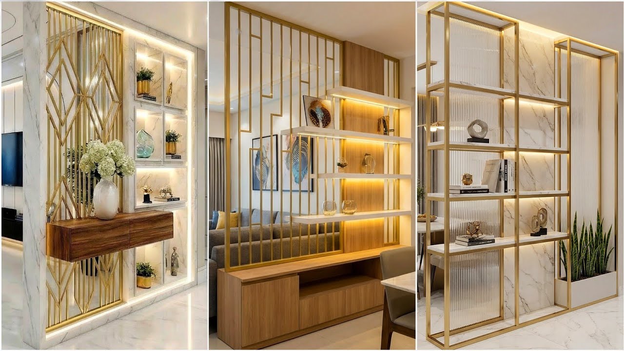 100 Modern Living Room Partition Wall Designs 2026 | Best Room Divider Ideas | Home Interior Design