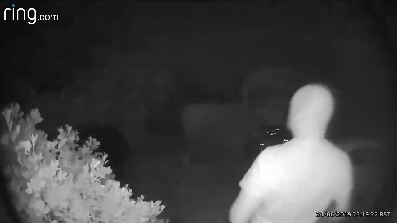 Ghost caught on Ring doorbell!