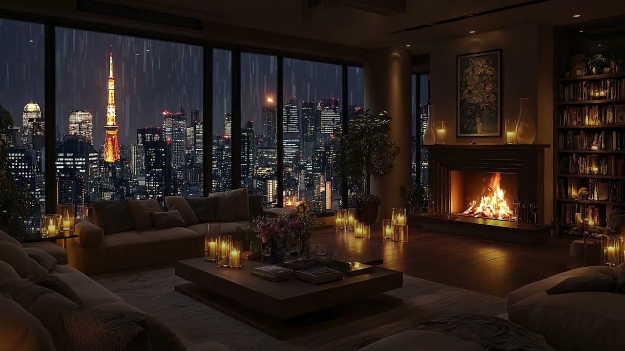 Turn This On and Sleep Instantly 🌙 Rain & Jazz for Deep Relaxation