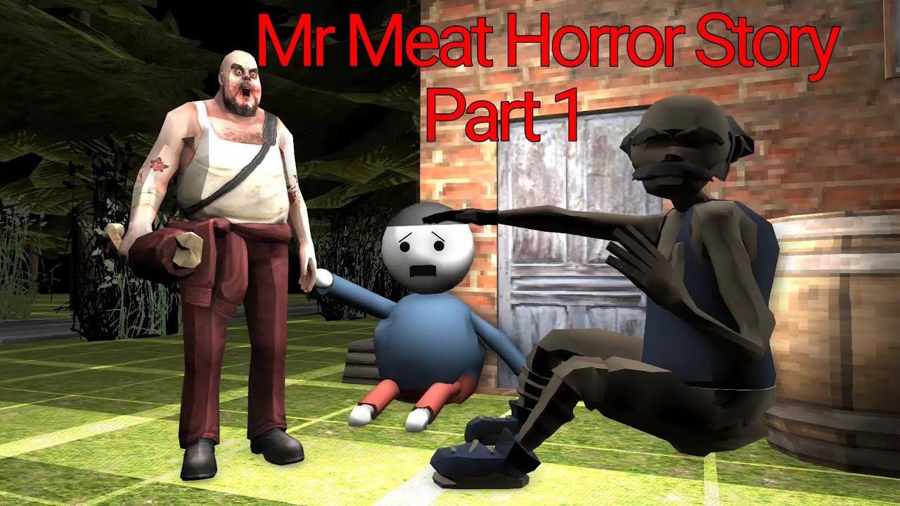 Mr Meat Horror story Part 1| animated movies@MAKEJOKEHORROR 