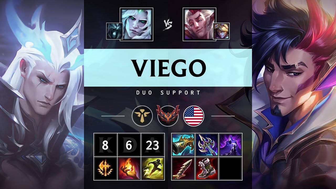 Viego Support vs Rakan - NA Grandmaster Patch 25.17