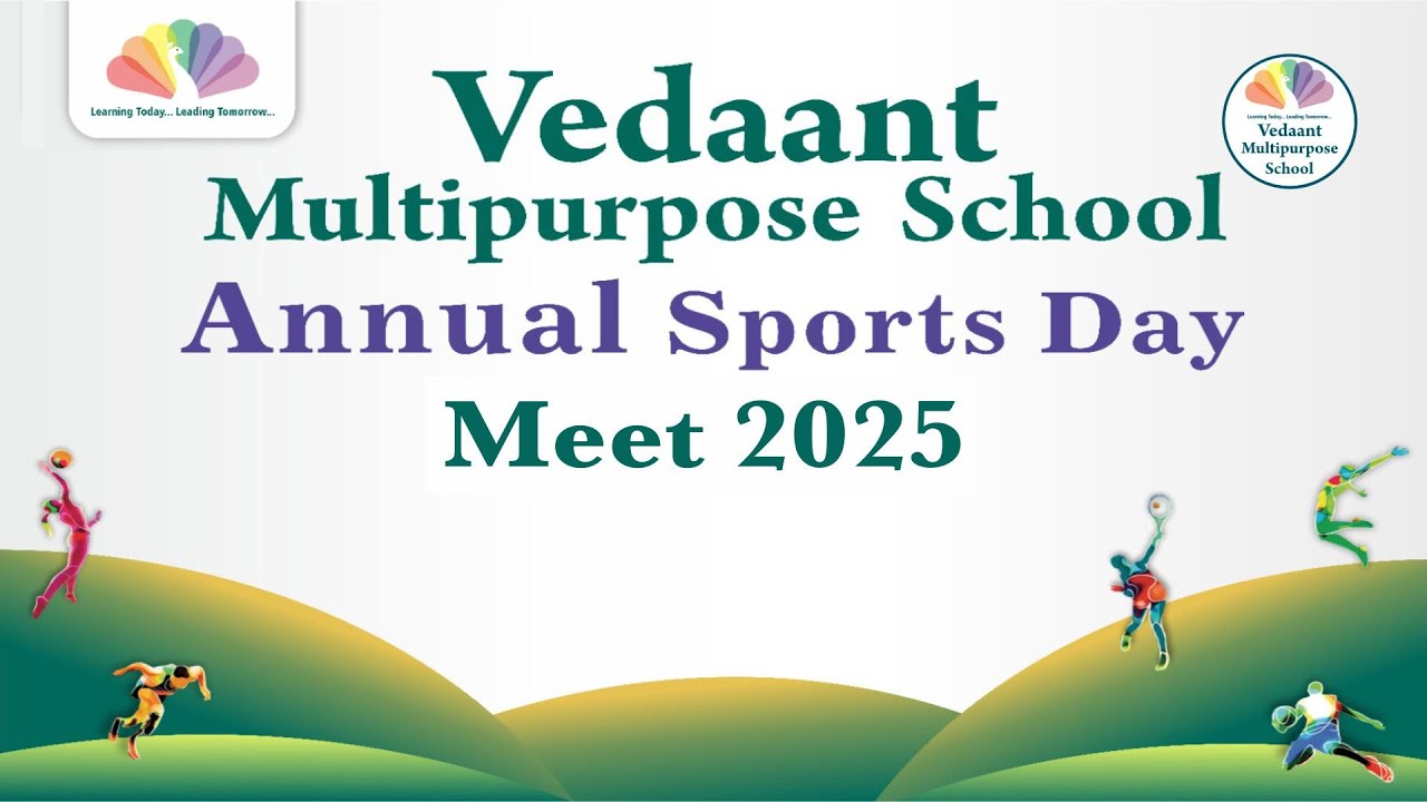 🔴LIVE || ANNUAL SPORTS DAY MEET 2025 || VEDAANT MULTIPURPOSE SCHOOL | MAGOD | VALSAD