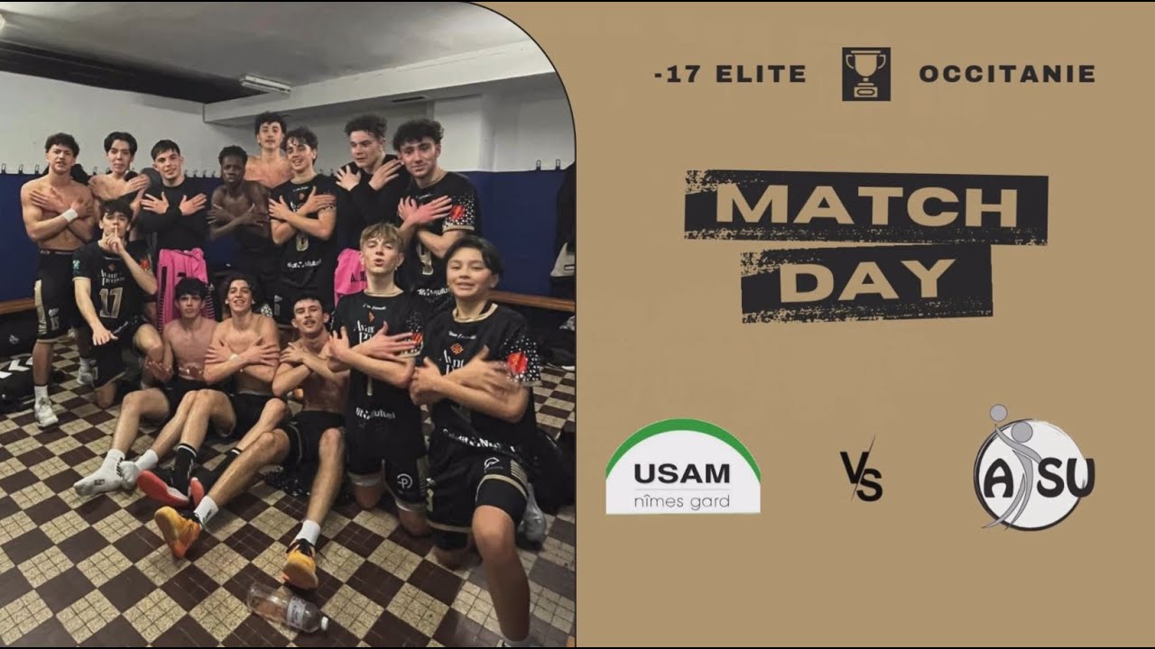 USAM NIMES GARD VS AS L'UNION HB - U17 Elite Occitanie