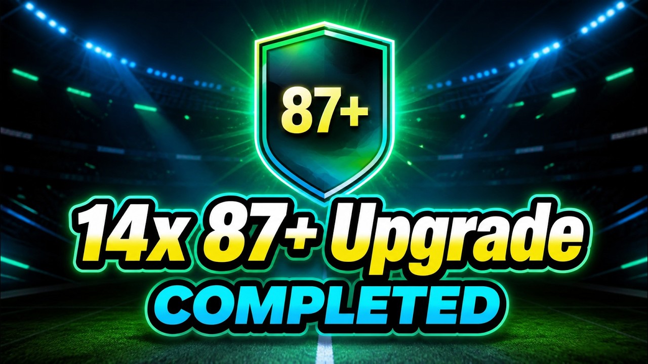 Я открыл 14 наборов &laquo;Улучшение 7x 87+&raquo; перед началом сезона в FC 26 Ultimate Team!