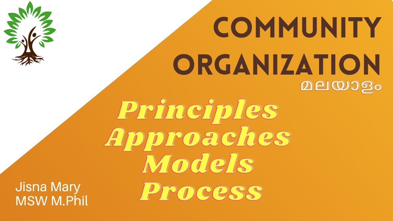 Community Organization, Method of social work
