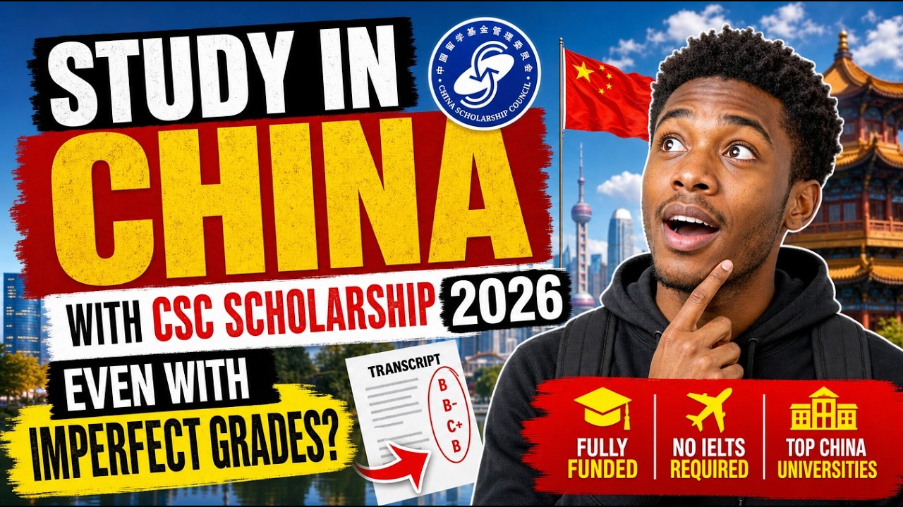 Учиться в КИТАЕ по стипендии CSC 2026 даже с неидеальными оценками?