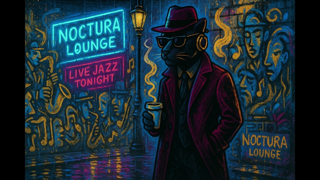 Noctura Lounge | Moonlight Drift – Chill Jazzhop for Late-Night Study