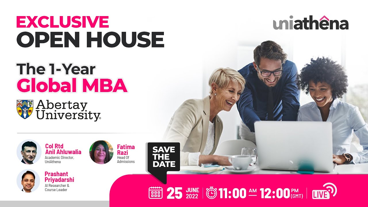 The 1-Year Global MBA | Exclusive Open House | UniAthena