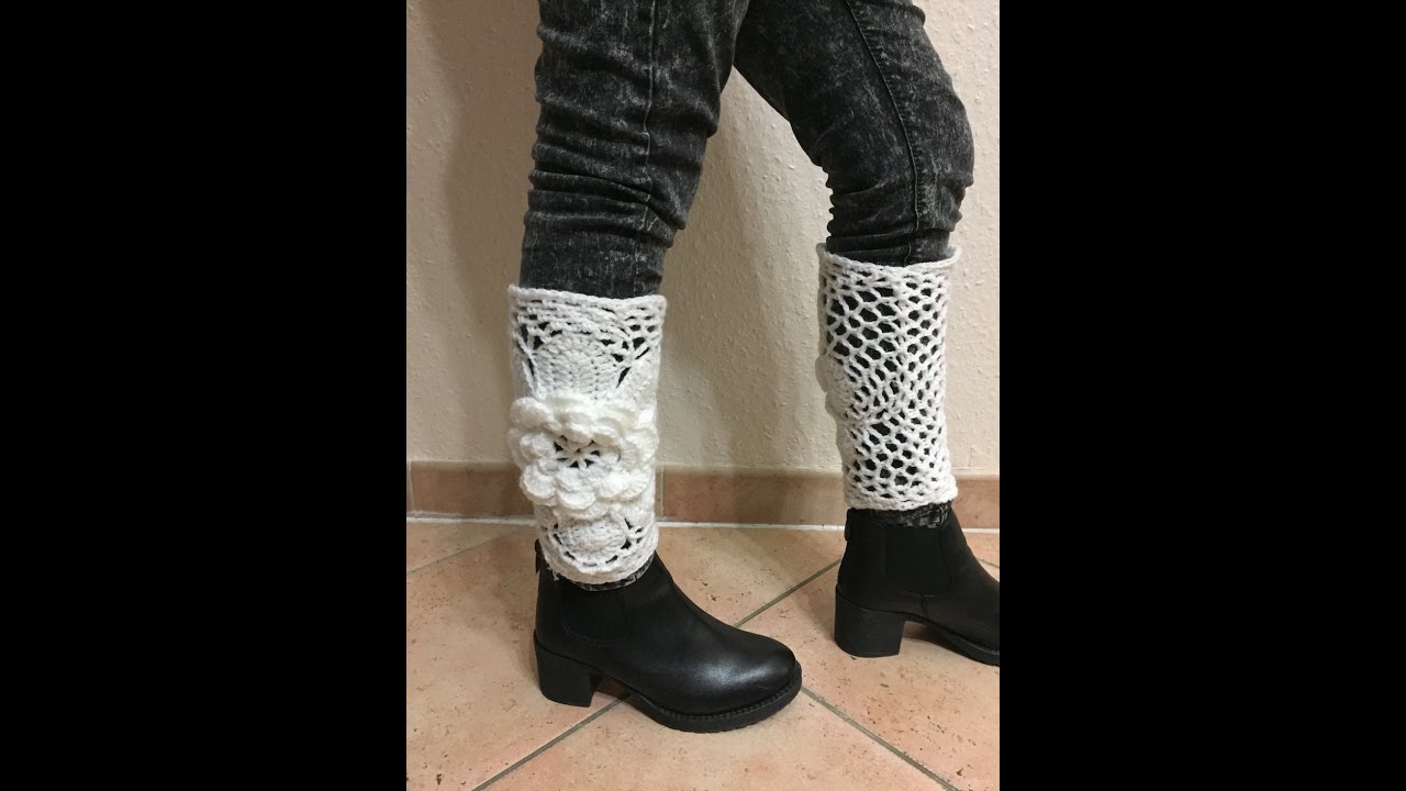 Tuto guêtres au crochet @AlextitiaTutoCrochet